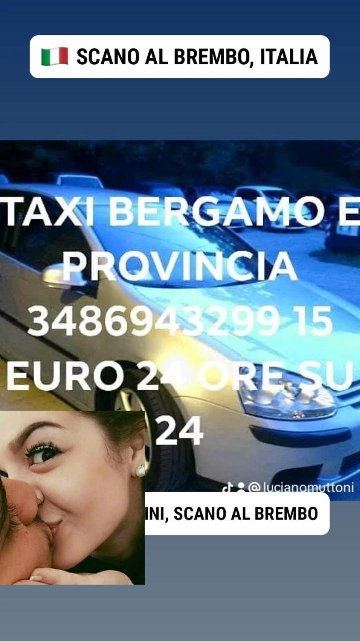 Villetta Rossini Appartamento Da Condividere Con Me Luciano Servizio Ospiti Taxi Driver Navetta No Wifi 2 Camera Da Letto Per 5 Persone Valbrembo Eksteriør billede